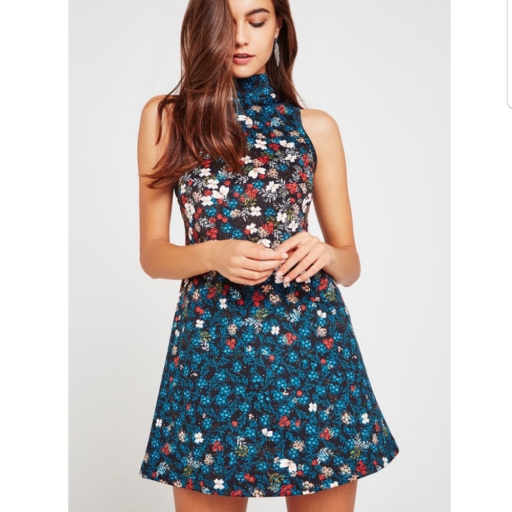 Bcbgeneration floral a-line dress